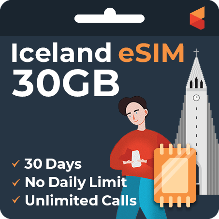 [eSIM] Iceland eSim Card (30GB)