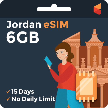 [eSIM] Jordan Data eSIM (6GB - 15 Days)