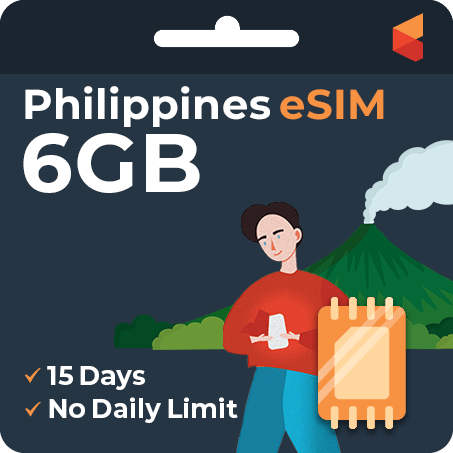 [eSIM] Philippines Data eSIM (6GB - 15 Days)