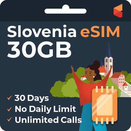 [eSIM] Slovenia eSim Card (30GB)