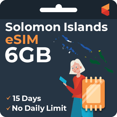 [eSIM] SolomonIslands Data eSIM (6GB - 15 Days)
