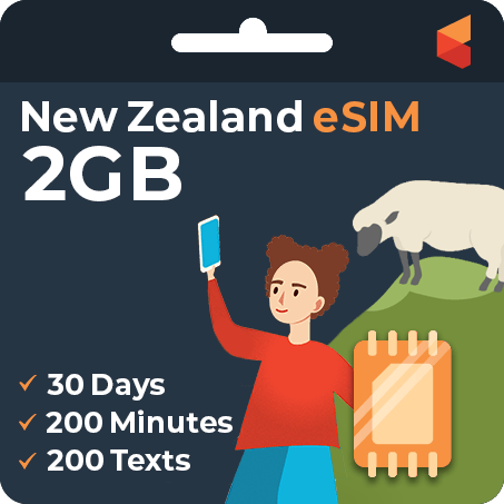 New Zealand Travel eSIM (One NZ) - 2GB