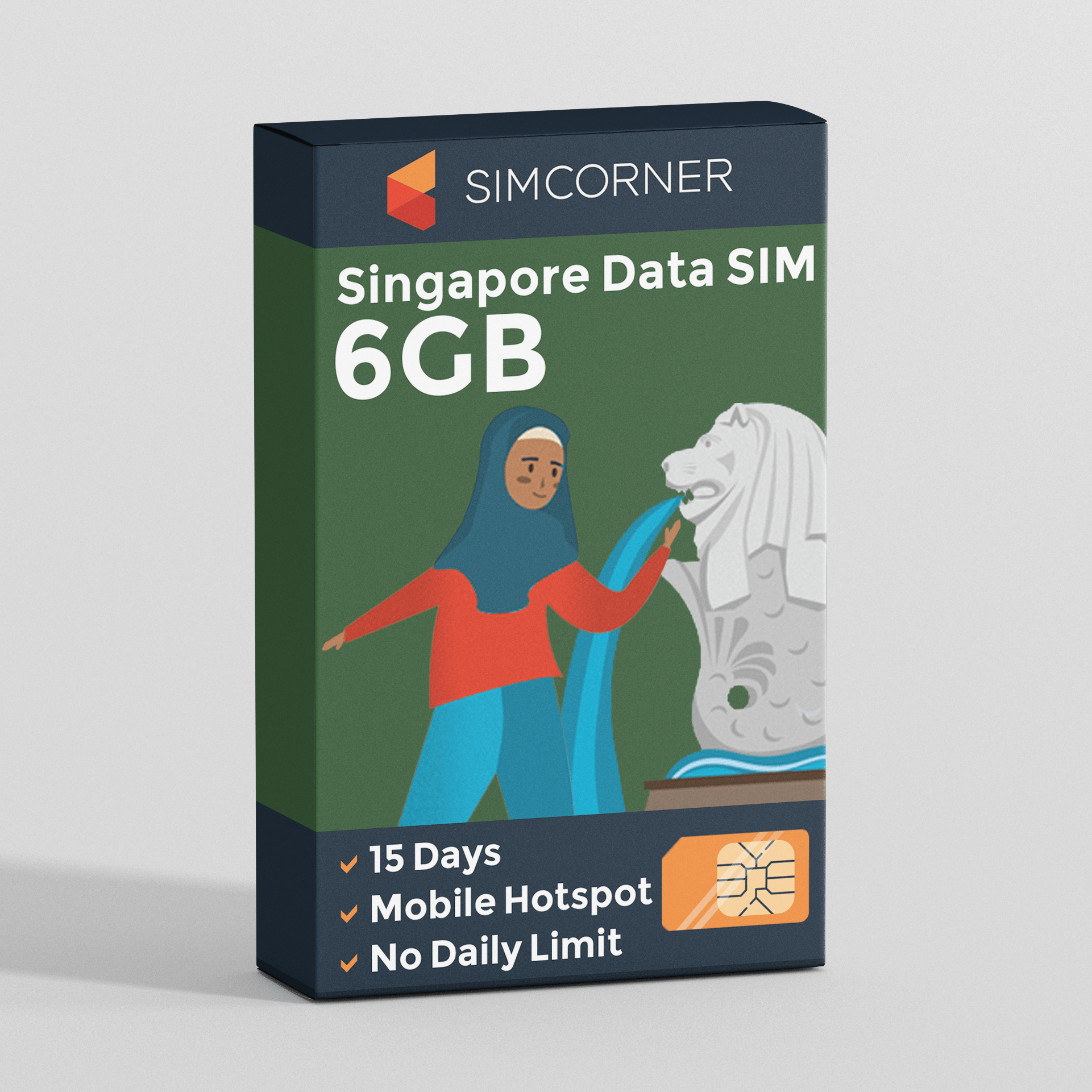 Singapore Data SIM Card (15 Day - 6GB)